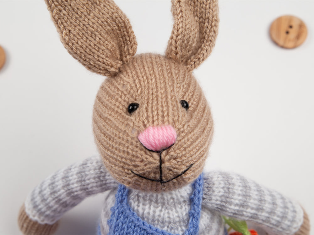 Deramores Bunny Rabbit Toy Knitting Pattern