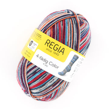Regia Folkloric Color 4-Ply Yarn - Wool 4 Ply