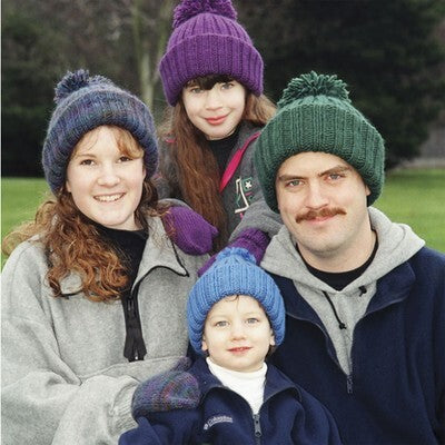 Fiber Trends AC20 Easy Hats and Mittens Knitting Pattern