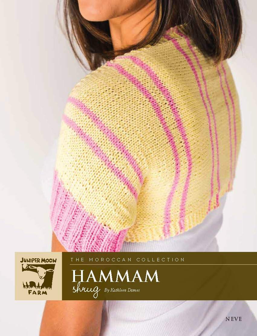 Hammam Shrug Cardigan Knitting Pattern
