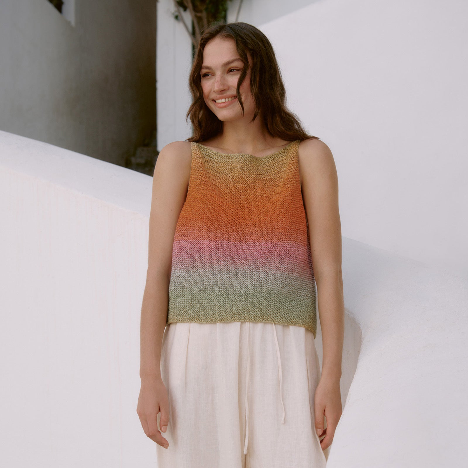 Lana Grossa Top Jumper Knitting Pattern