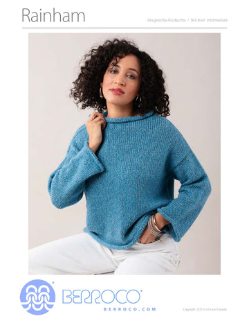 Rainham Jumper in Berroco Emberstone PDF