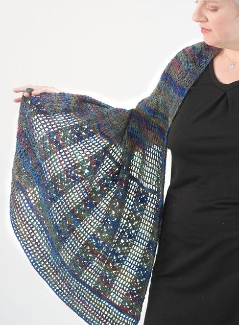 Eveleth Shawl Crochet Pattern