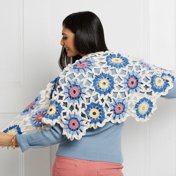 Spring Bouquet Shawl