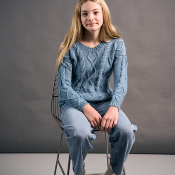 Mini Clara Sweater Jumper Knitting Pattern