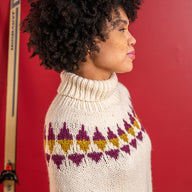 Berroco Carve Cape Knitting Pattern