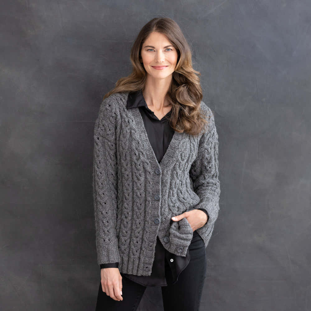 Alison Cardigan Knitting Pattern