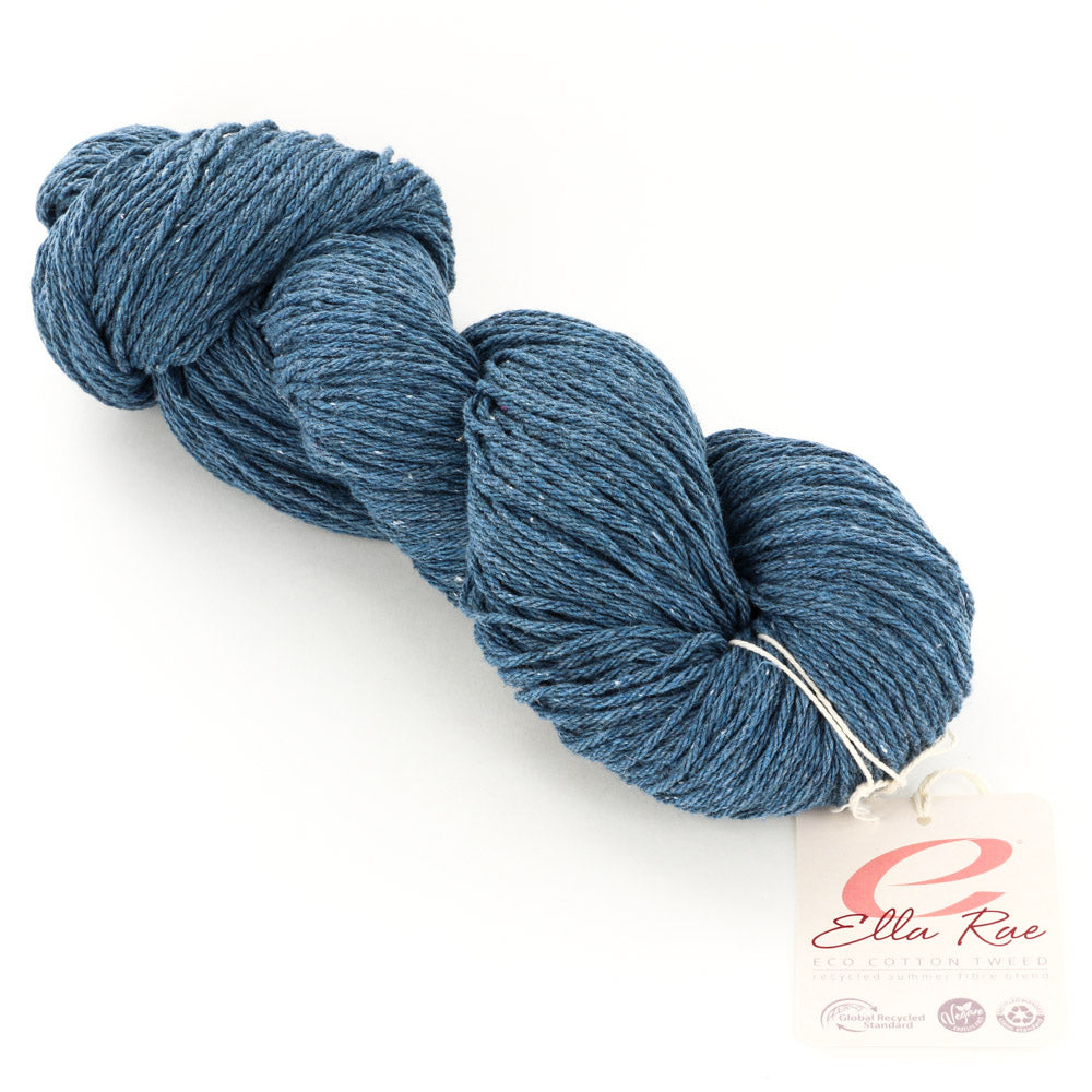 Ella Rae Eco Cotton Tweed Yarn - Cotton DK