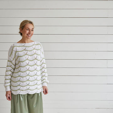 Debbie Bliss Wave Stitch Top PDF