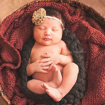 Newborn Chunky Cocoon Photo Prop
