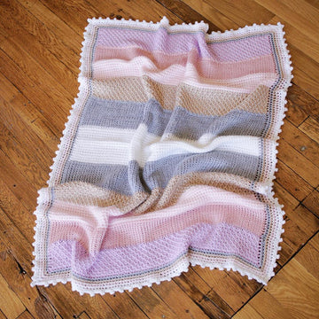 Sweet Stripes Baby Blanket