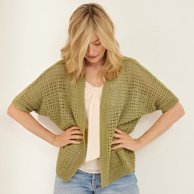 Lana Grossa Jacket Cardigan Knitting Pattern