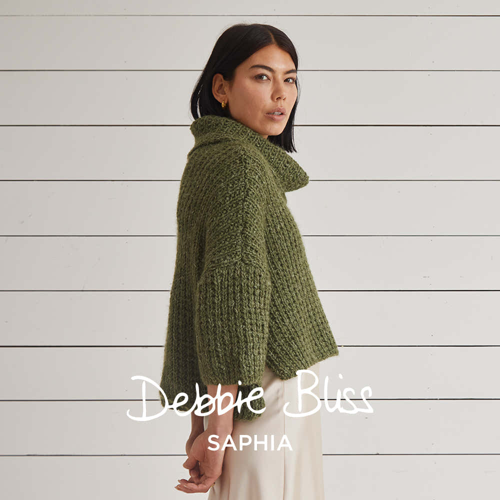 Debbie Bliss Lourdes Rib Sweater Knitting Pattern
