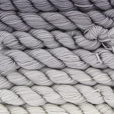 A Hundred Ravens Iachos Mini Skein Gradient Sets Yarn - Superwash Merino 4 Ply