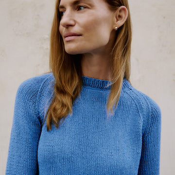Lana Grossa Raglan Pullover Jumper Knitting Pattern