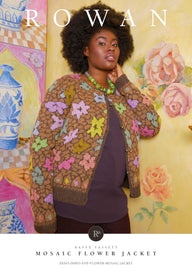 Rowan Mosaic Flower Jacket Knitting Pattern