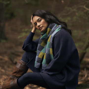 Patchwork Scarf Knitting Pattern
