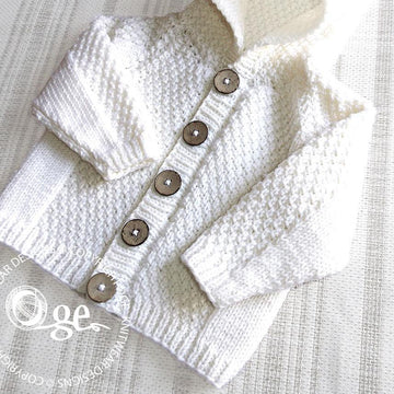 Baby Cardigan with Hood - P062