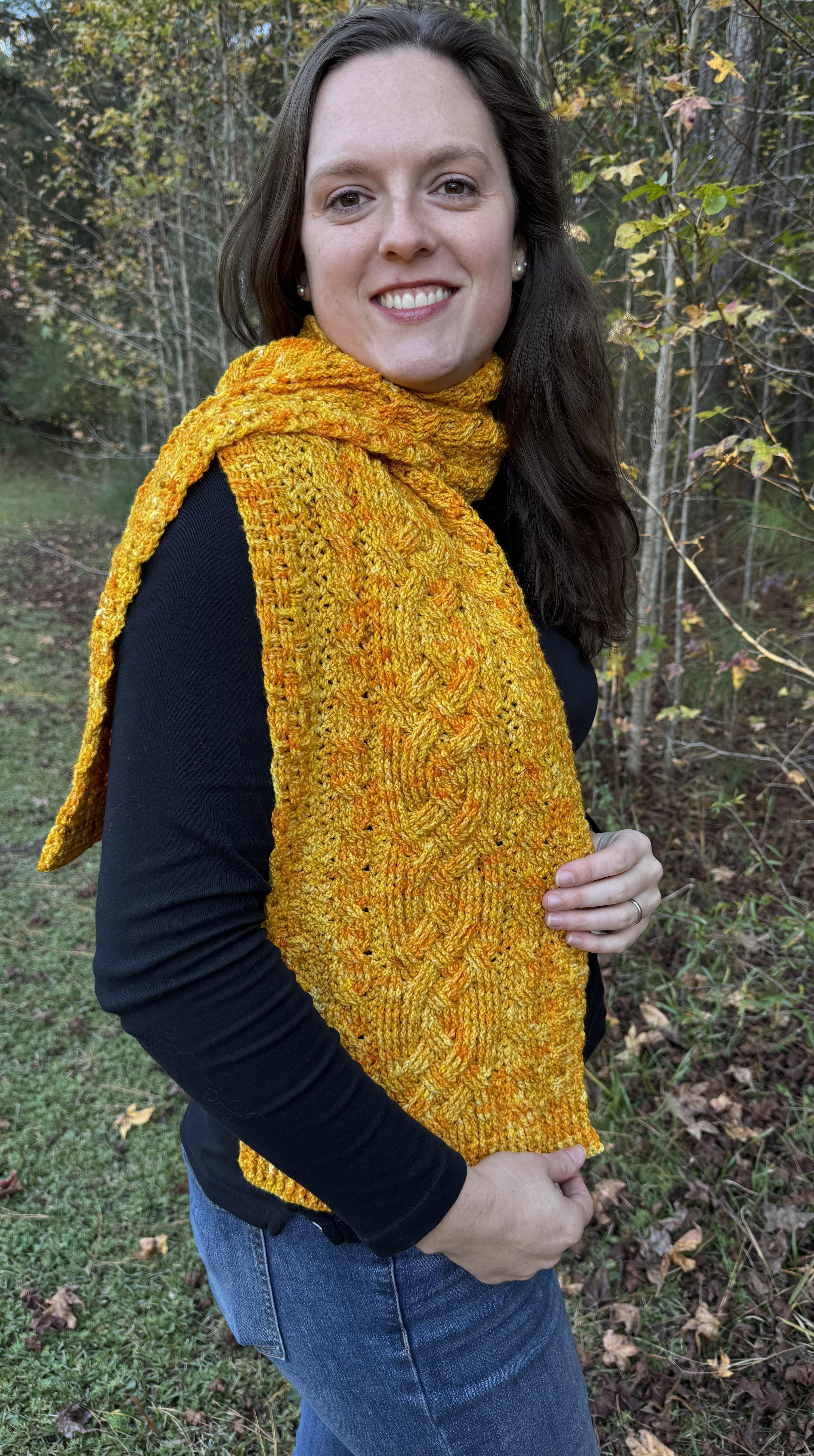 Sunshine Saxon Scarf