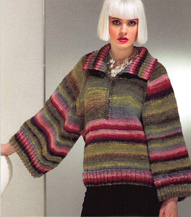 Trend Sweater Jumper Knitting Pattern