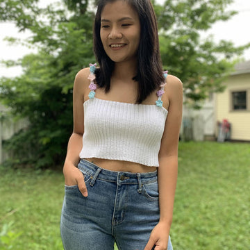 Flower Crop Top