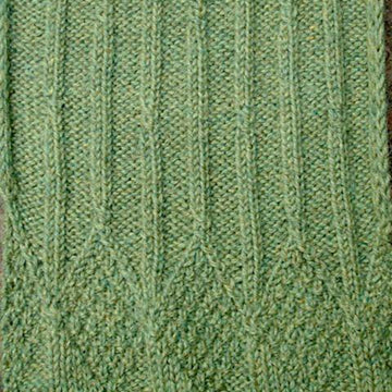 Cubes and Cables Scarf