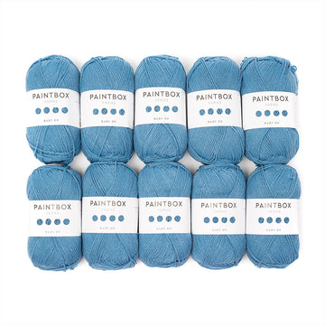 Paintbox Yarns Baby DK 10 Ball Value Pack Yarn - Nylon DK