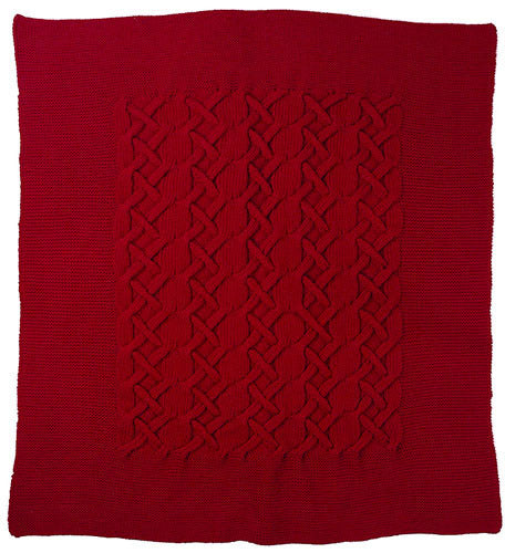 Alora Throw Blanket Knitting Pattern