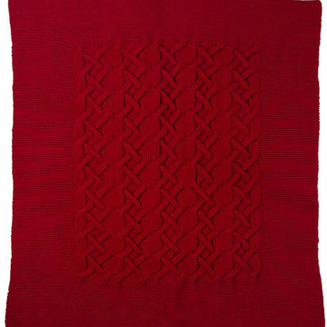 Alora Throw Blanket Knitting Pattern