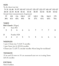 Bank Jumper Knitting Pattern