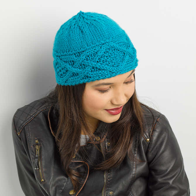 Valley Yarns Speed Skater Knitting Pattern