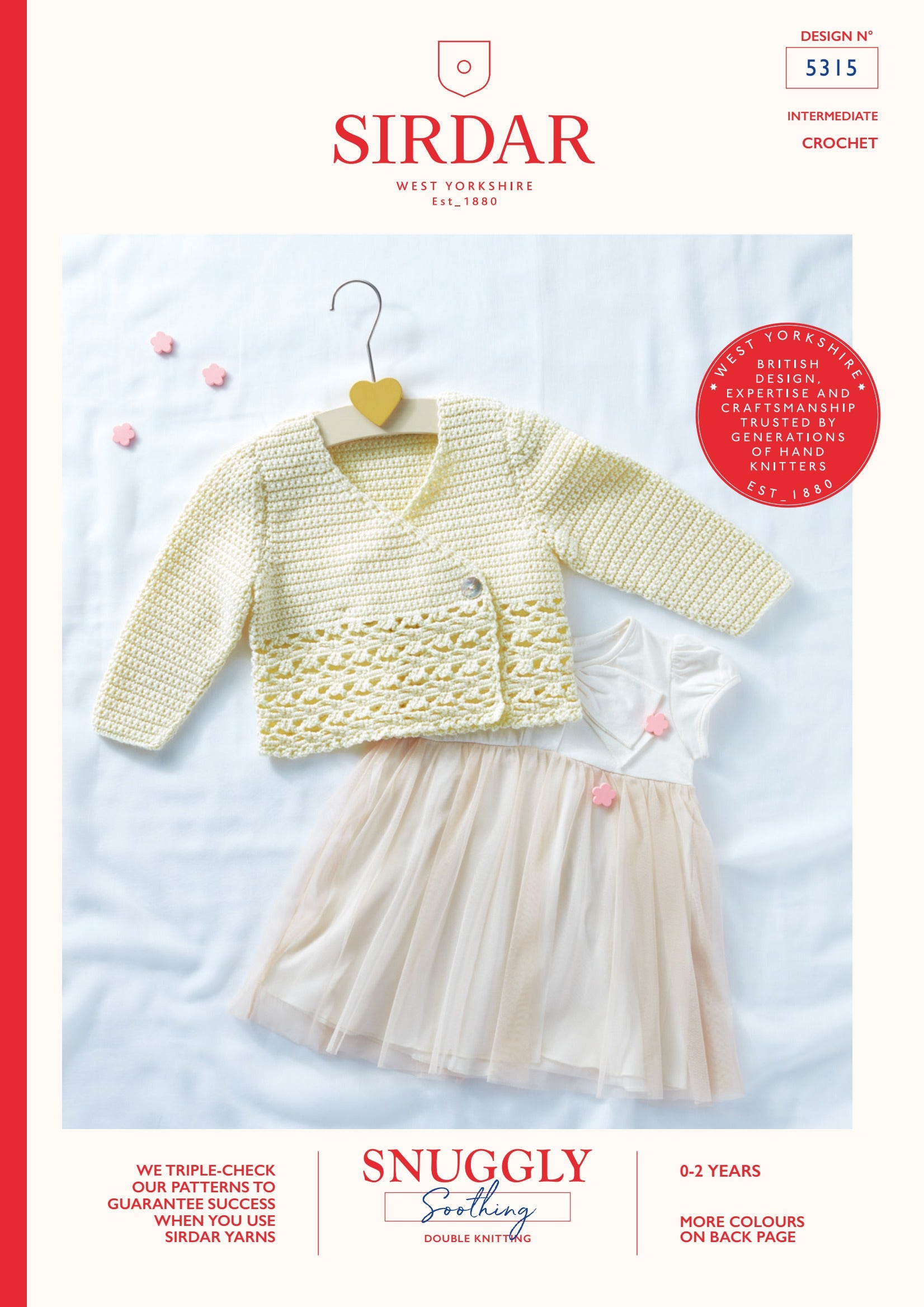 Sirdar Crochet Cardigan Pattern