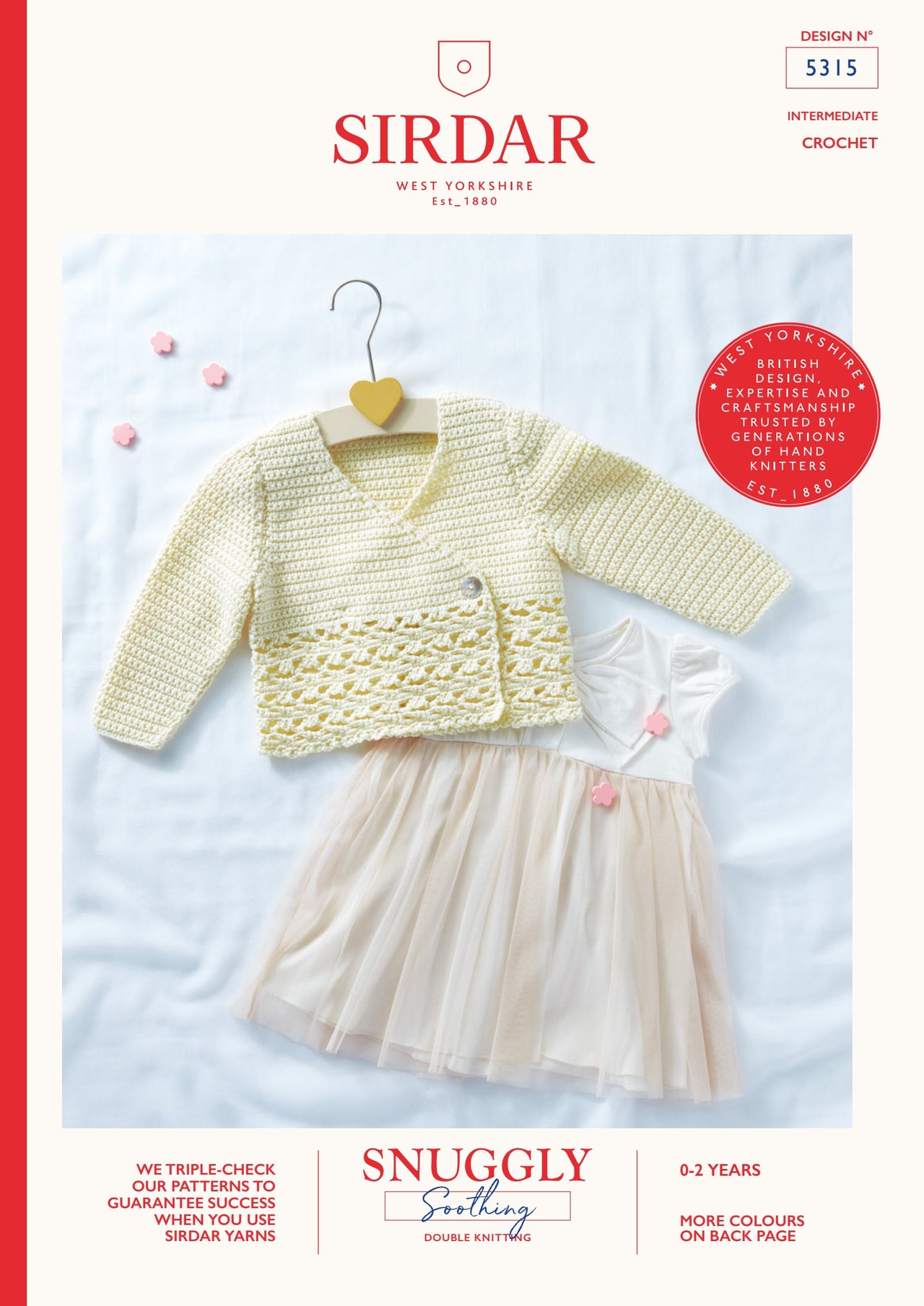 Sirdar Crochet Cardigan Pattern