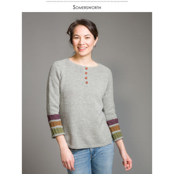 Classic Elite Yarns Somersworth Jumper Knitting Pattern