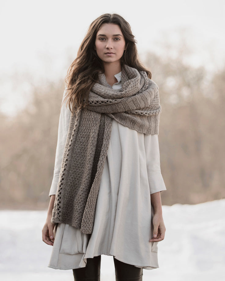 Blue Sky Fibers Endless Wrap Knitting Pattern