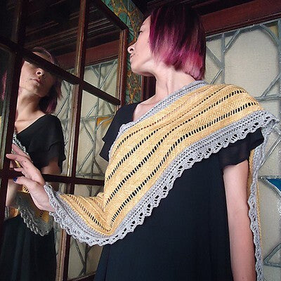 Baah Yarn Romance Scarf Knitting Pattern
