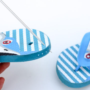 Toddler Boat Shoes with Flip Flop Soles
