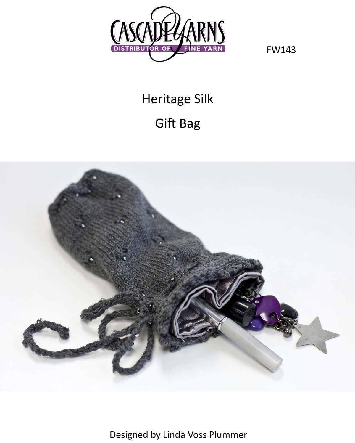 Gift Bag Knitting Pattern
