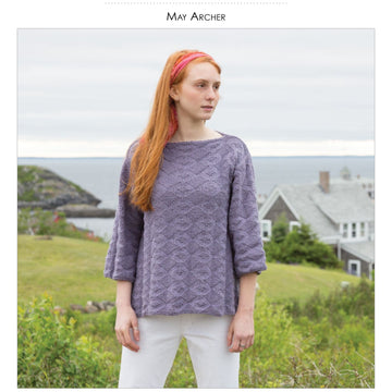 Classic Elite Yarns May Archer Jumper Knitting Pattern