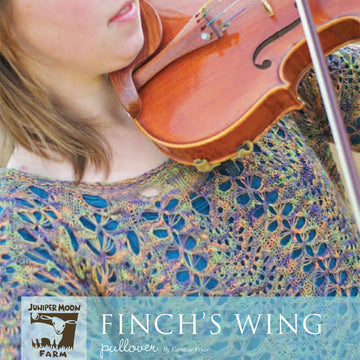 Finch's Wing Pullover Jumper Knitting Pattern