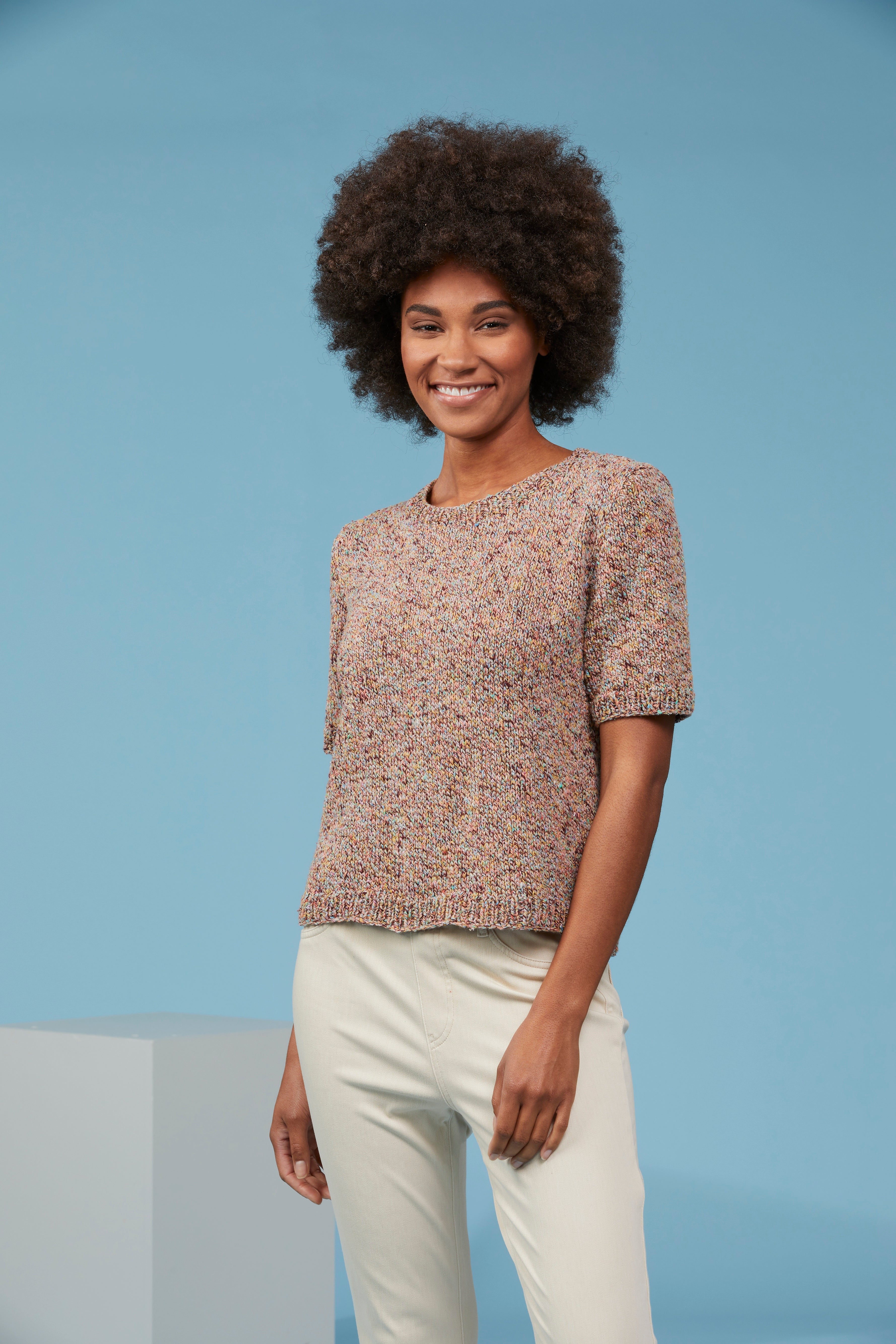 Tahki Yarns Marrowstone Tee Knitting Pattern
