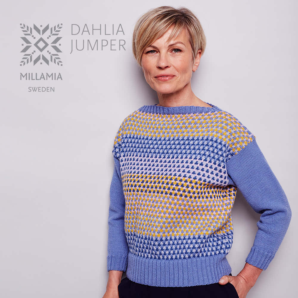 MillaMia Dahlia Jumper Knitting Pattern