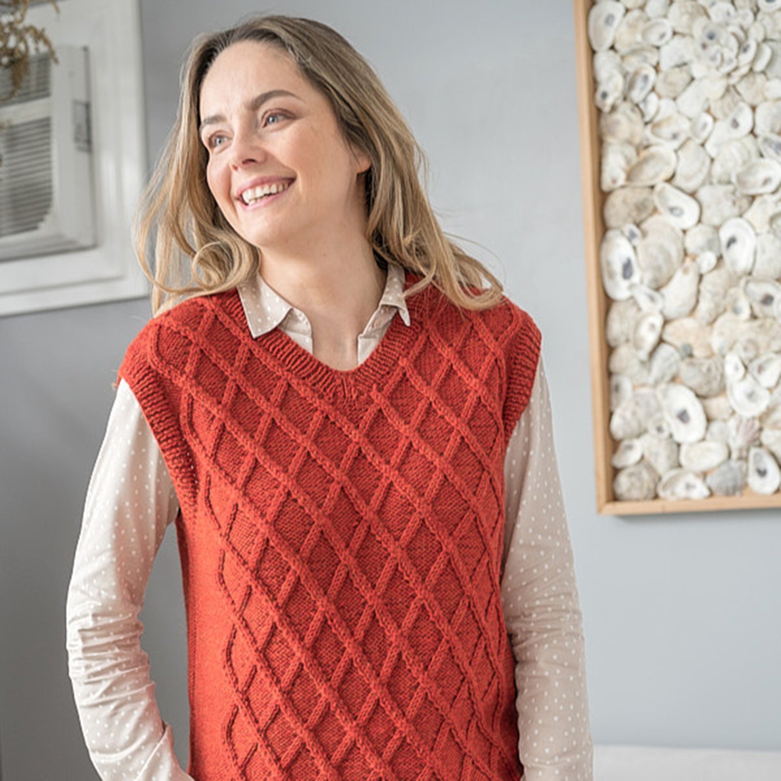 Berroco Euchre Vest Knitting Pattern