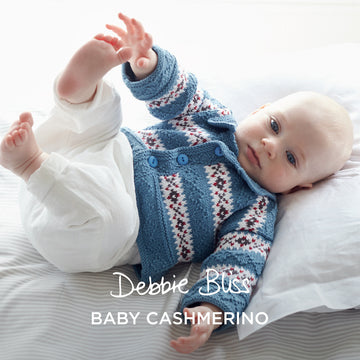 Debbie Bliss Diamond Fairisle Cardigan PDF