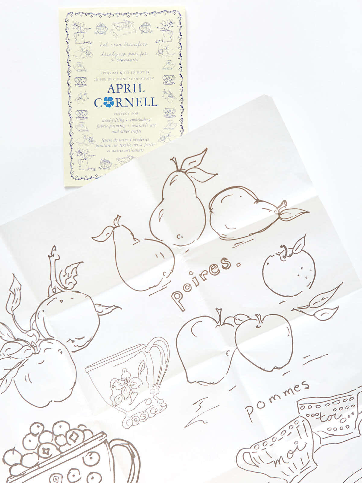 April Cornell Iron-On Pattern