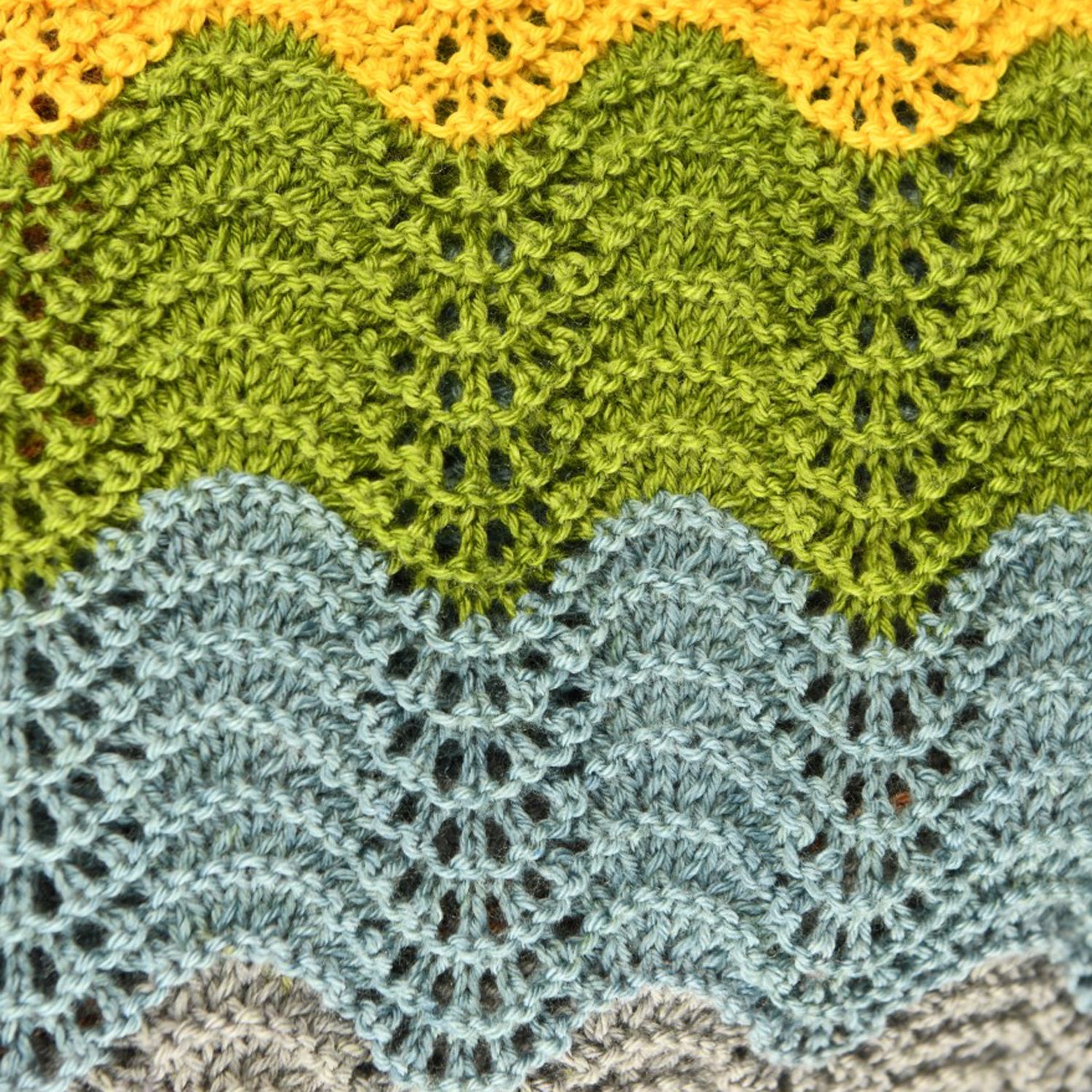 Cascade Yarns Whirligig Ripples Blanket Knitting Pattern