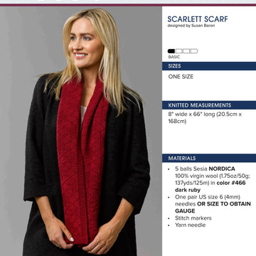 Sesia Scarlett Scarf PDF