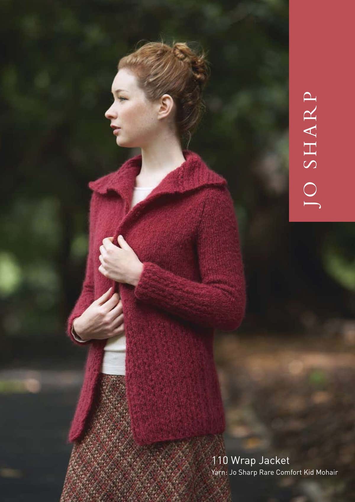 Jo Sharp Wrap Jacket Coat Knitting Pattern