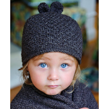 Tot Toppers Sugar Bear Set Blanket Knitting Pattern