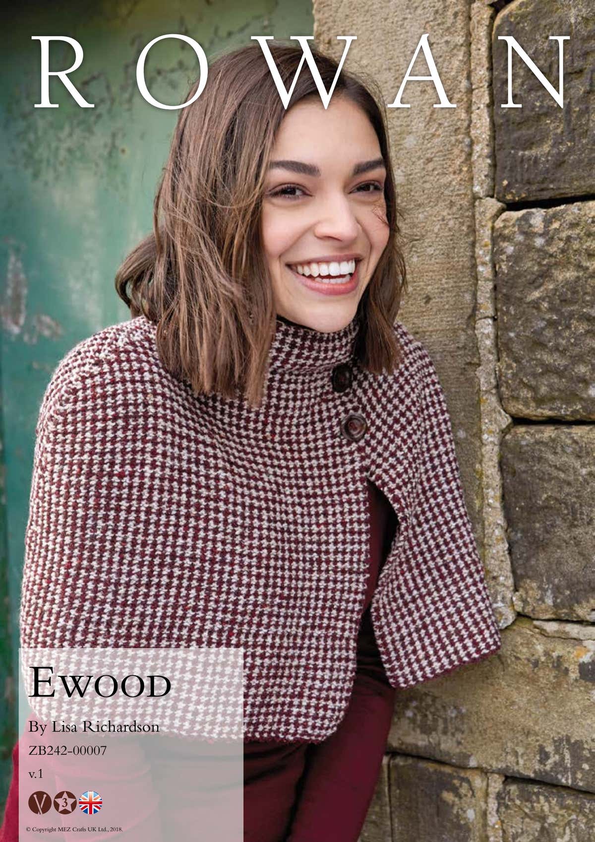 Rowan Ewood Cape Knitting Pattern